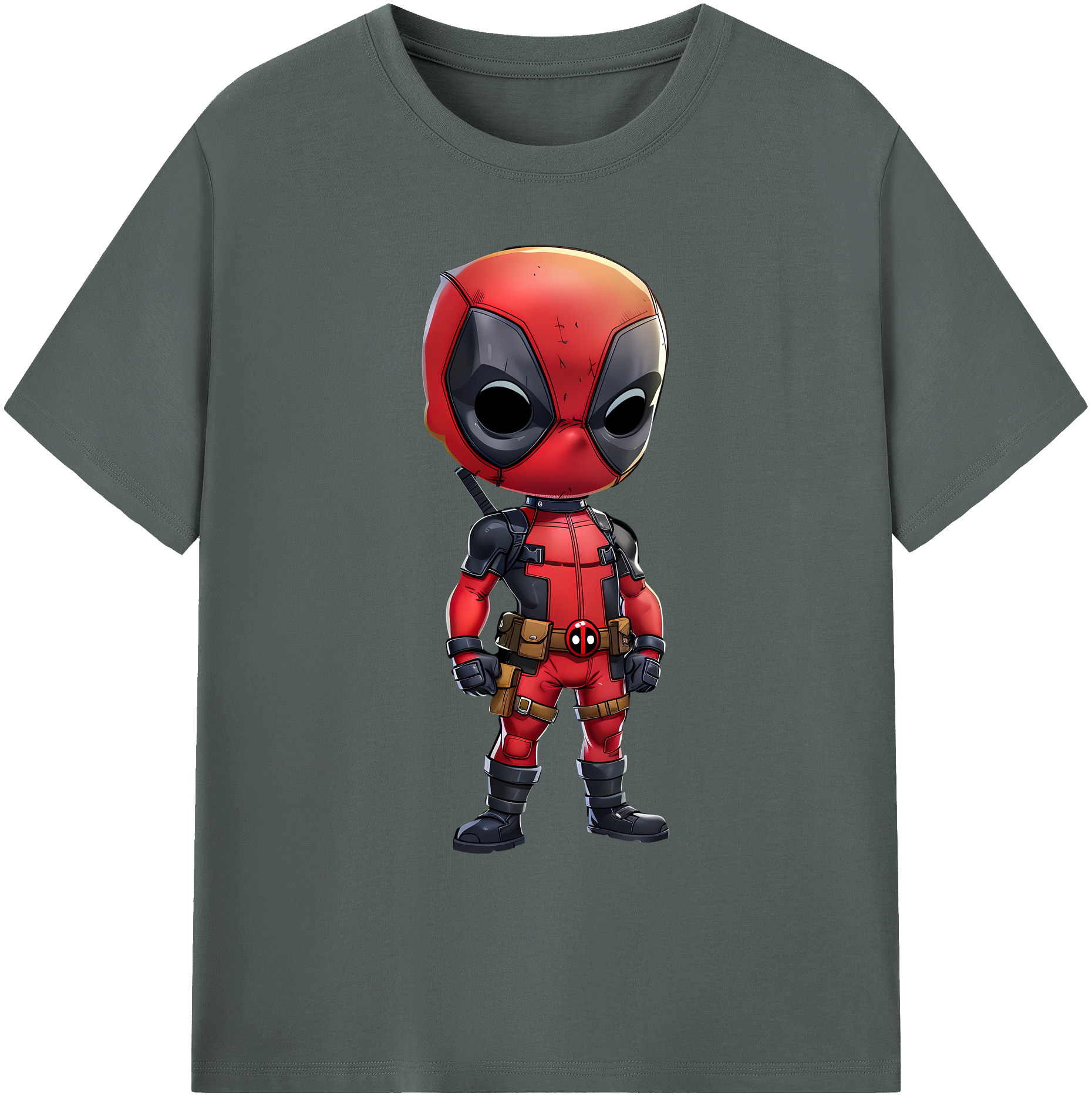 （画像用） Deadpool デッドプール 綿100％ メンズ半袖Tシャツ｜肌触りやわらか＆通気性